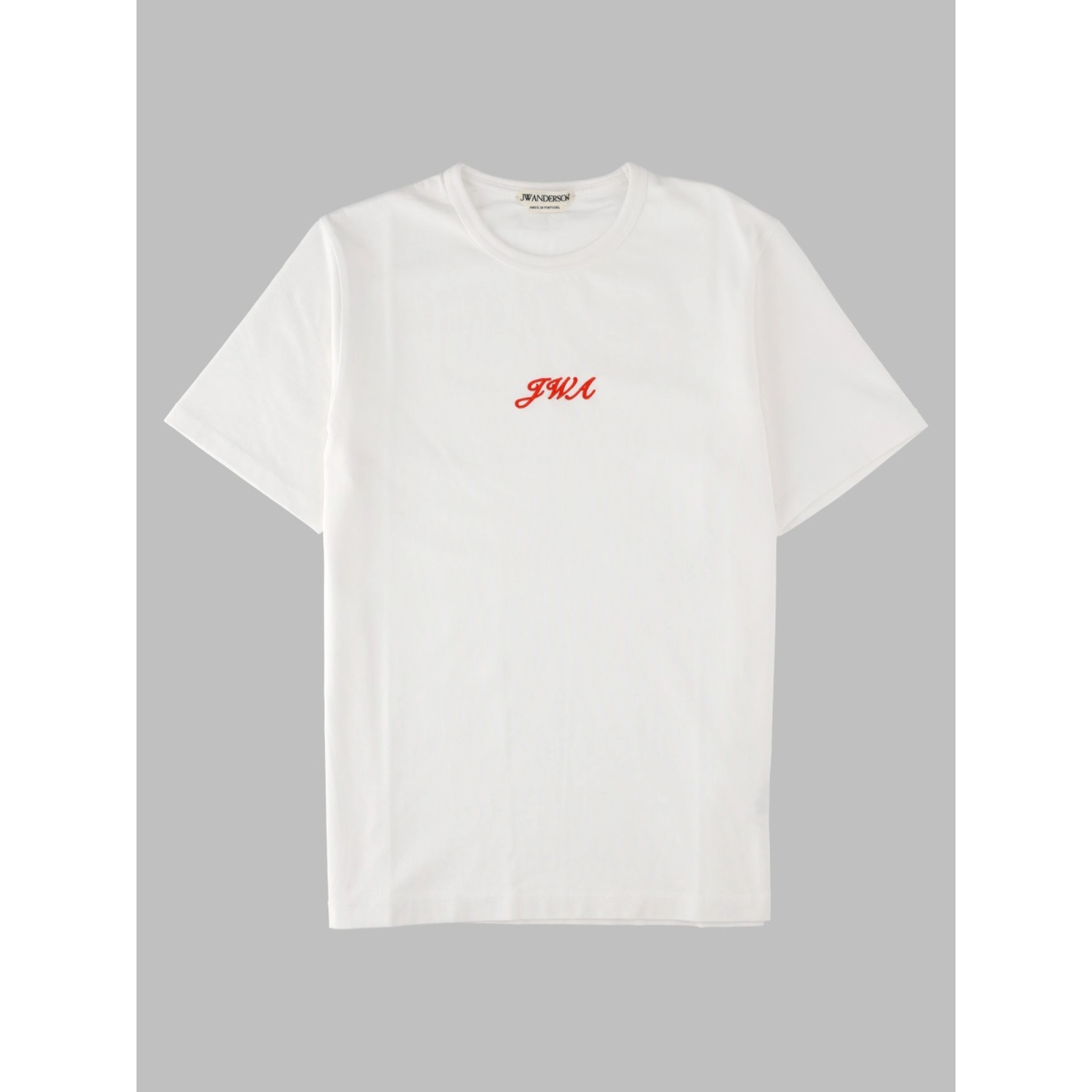 T-Shirt con Ricamo "JWA"
