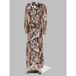 Abito Lungo con Paillettes