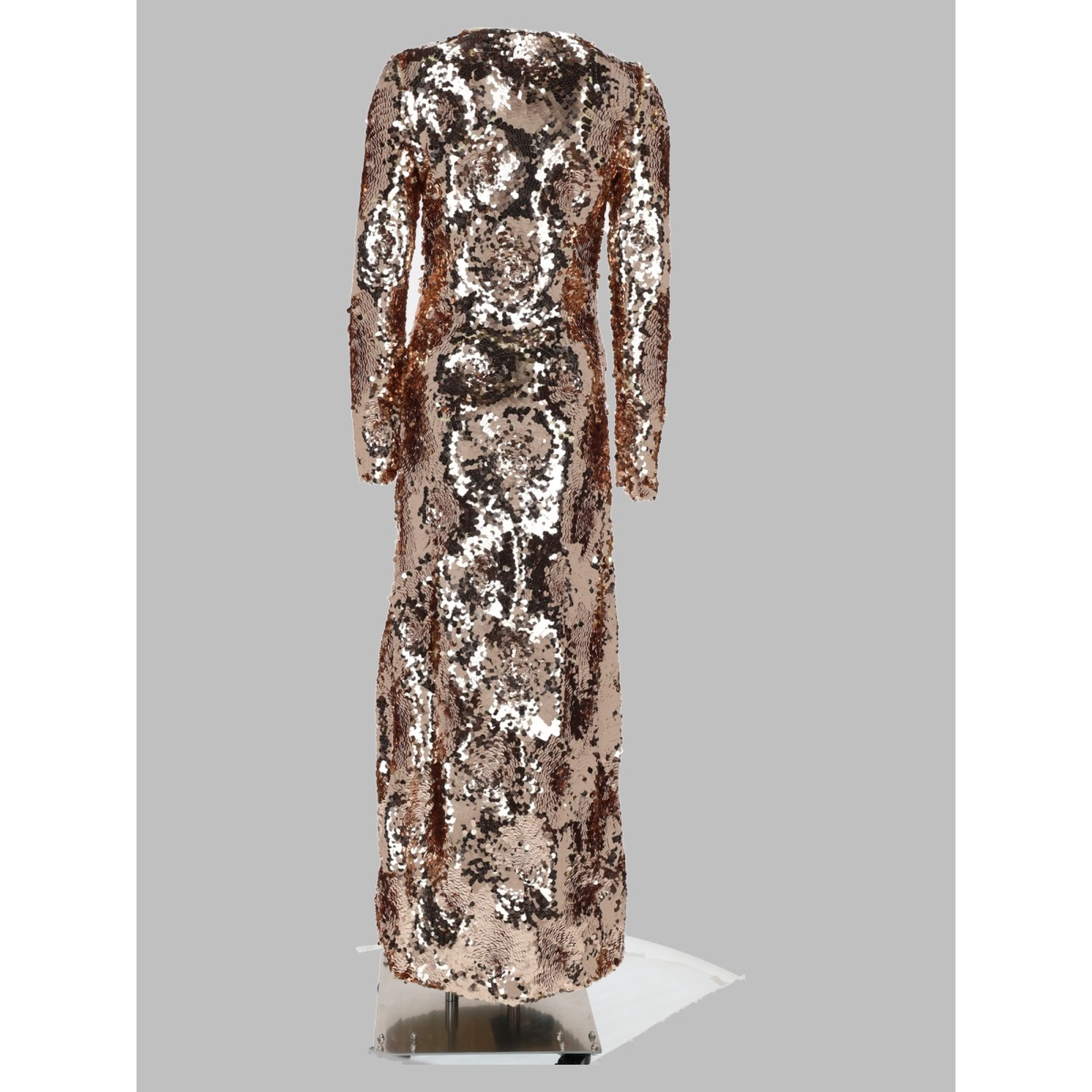 Abito Lungo con Paillettes
