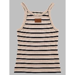 Top in Cotone a Righe