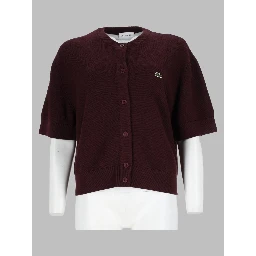Cardigan in Misto Cotone e Lana