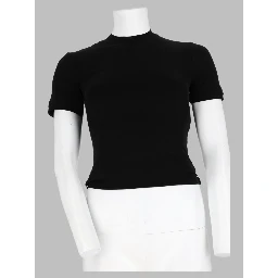 T-Shirt Layered Con Bottoni
