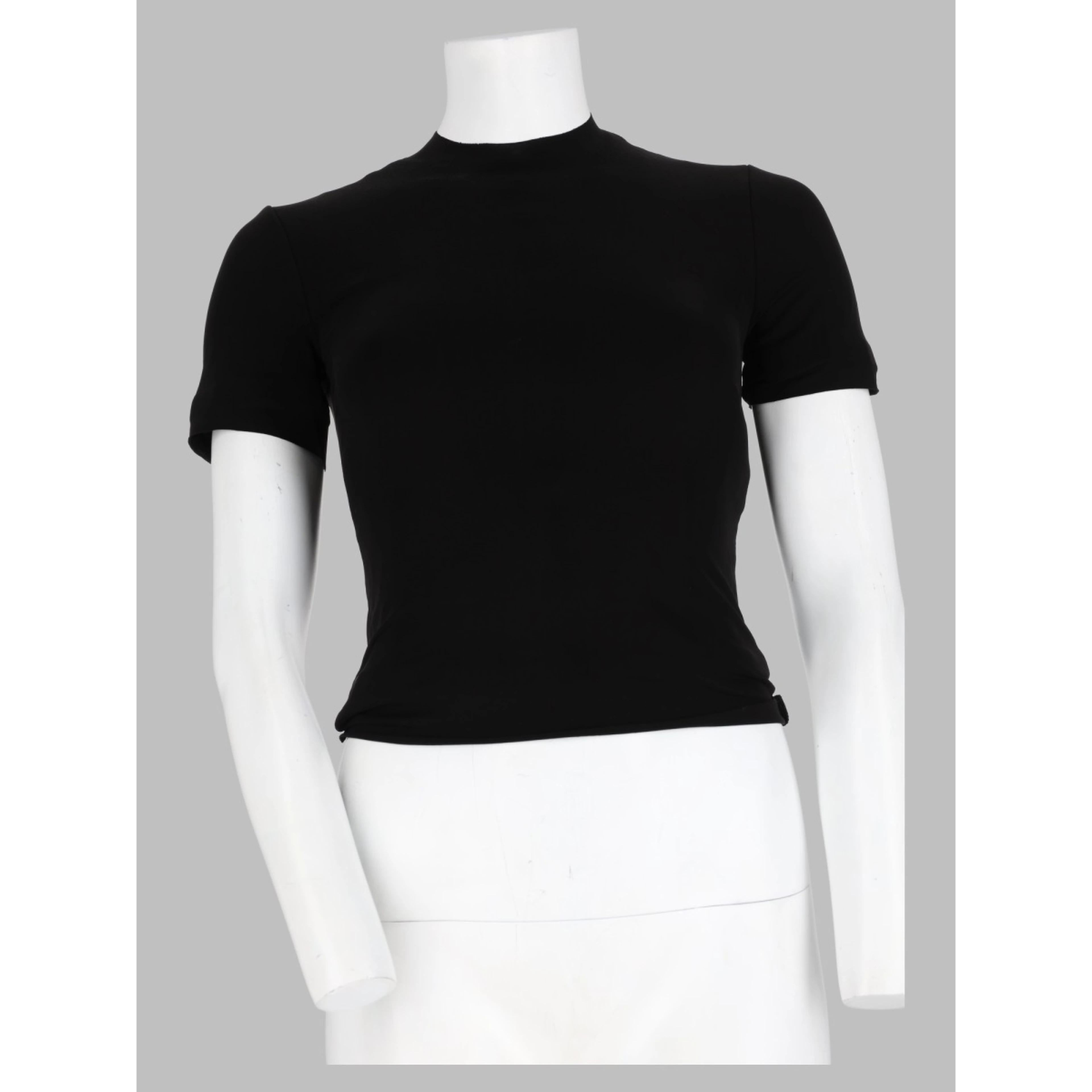 T-Shirt Layered Con Bottoni