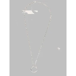MINIMAL LOGO RING NECKLACE