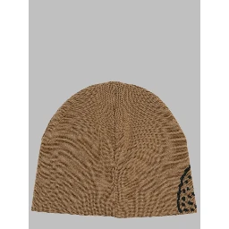 Berretto in Lana con Coccodrillo Jacquard