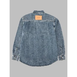 Overshirt In Denim Di Cotone
