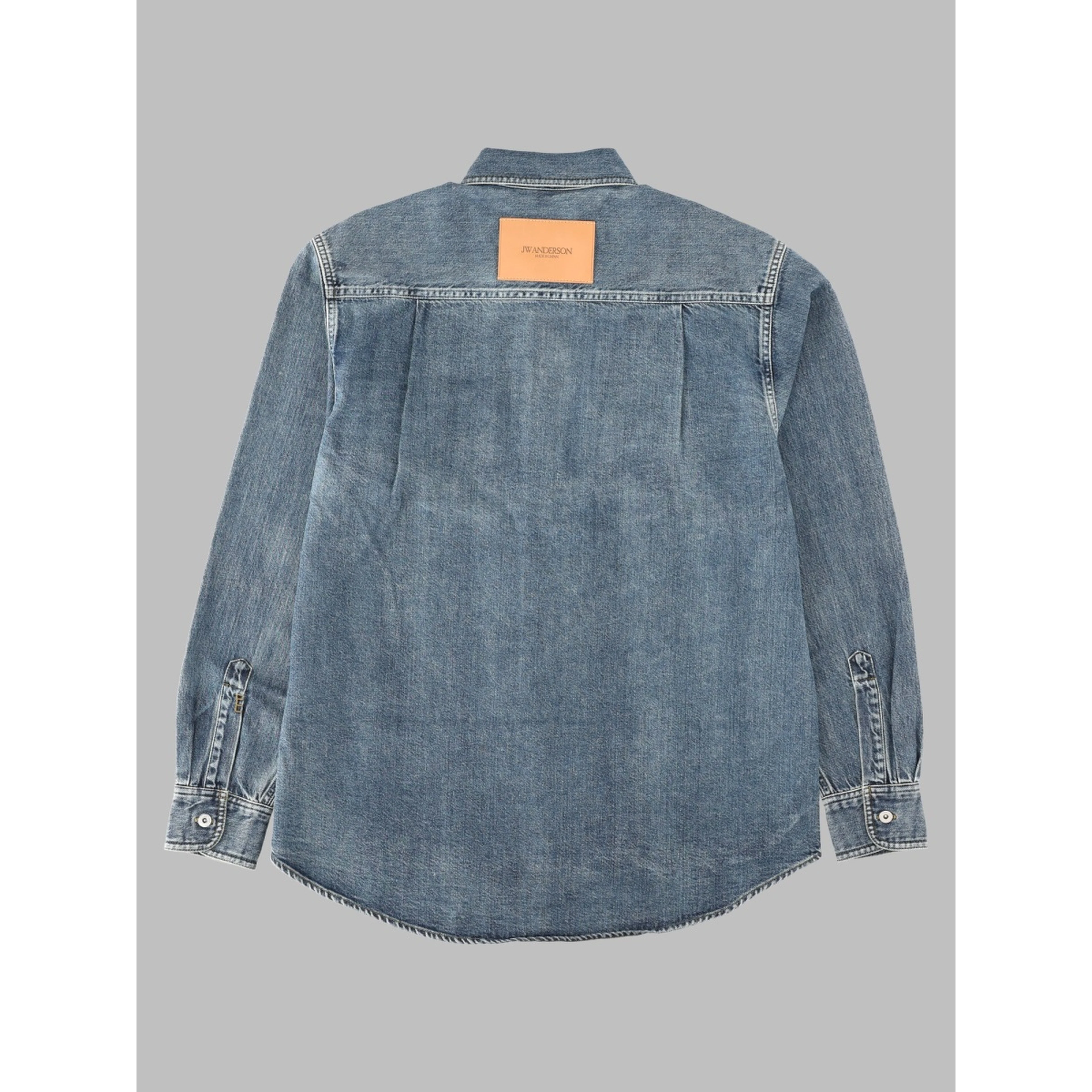 Overshirt In Denim Di Cotone