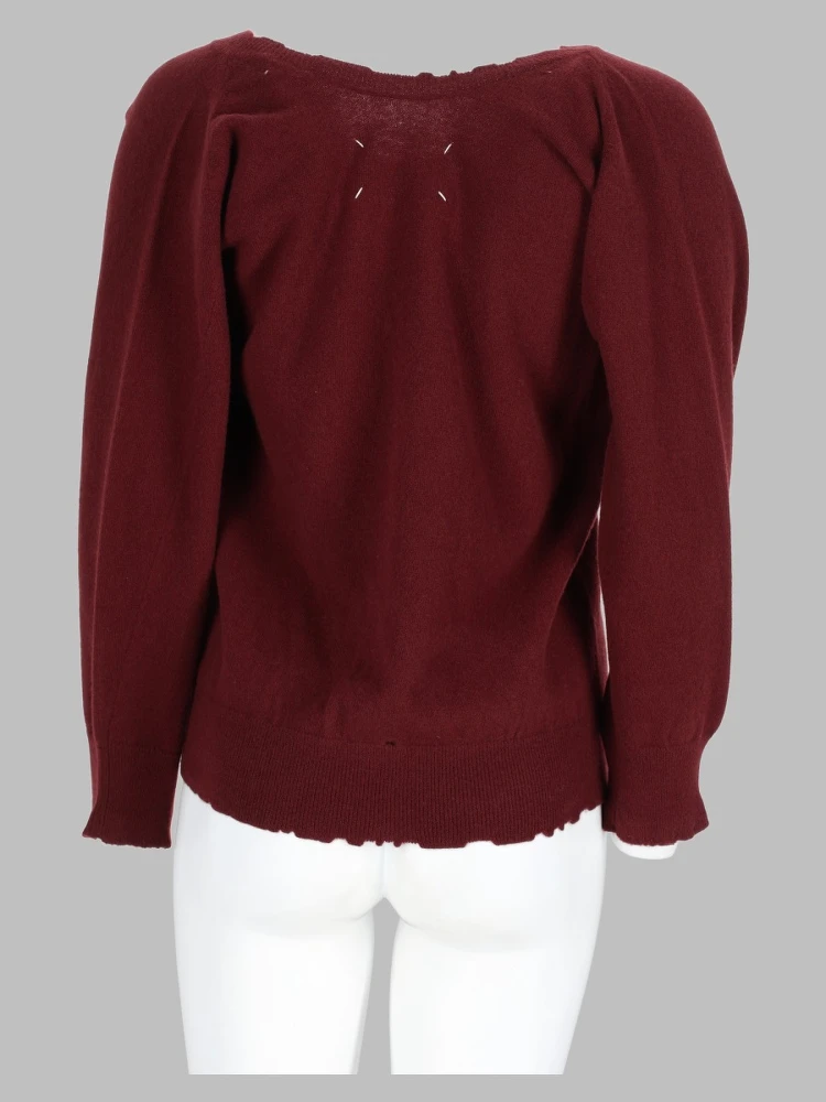 Maglia In Lana Effetto Usurato alternative