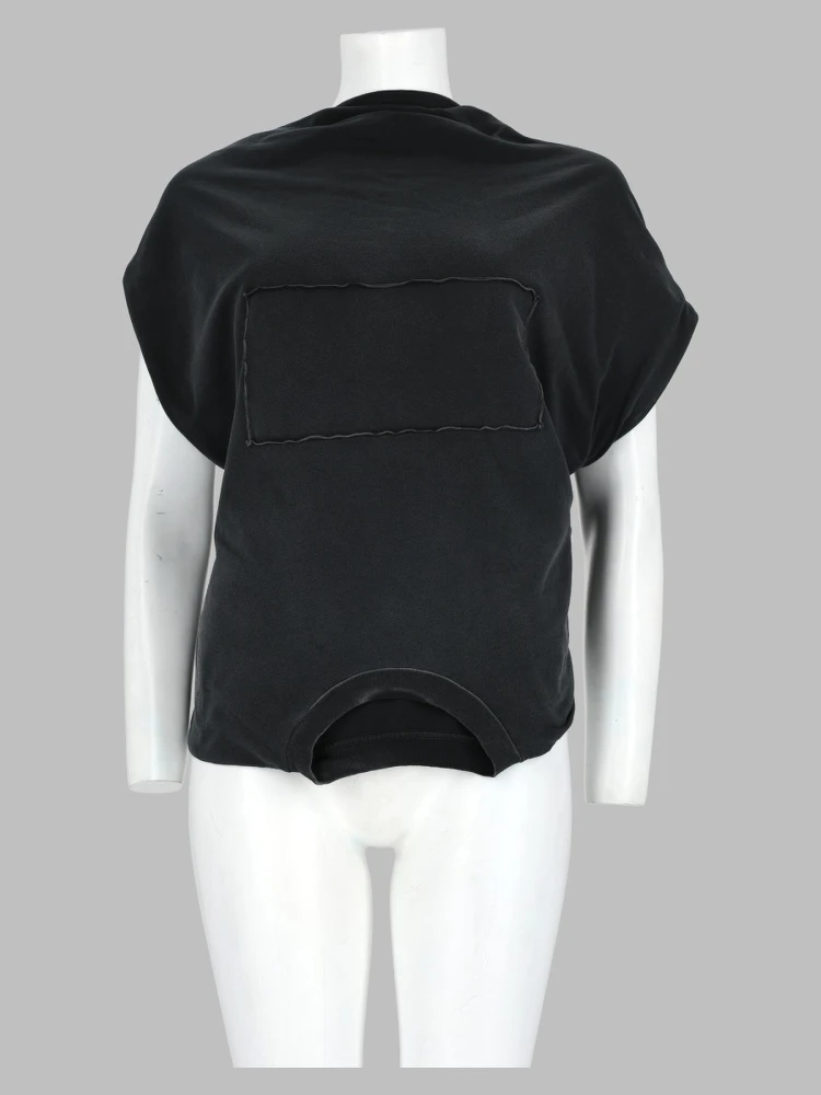Top In Cotone Con Intreccio