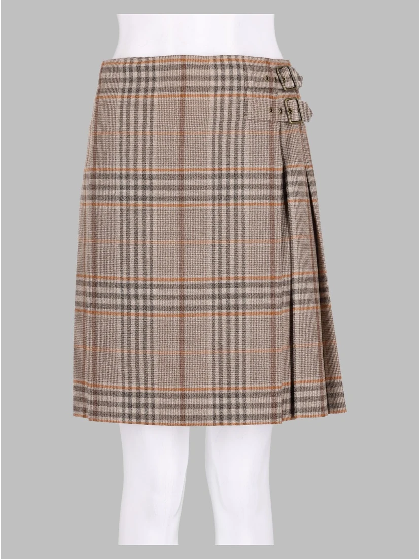 Kilt in Lana Check