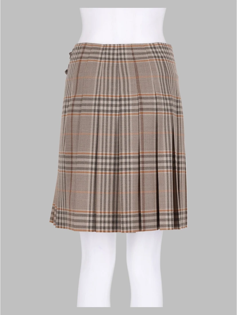 Kilt in Lana Check