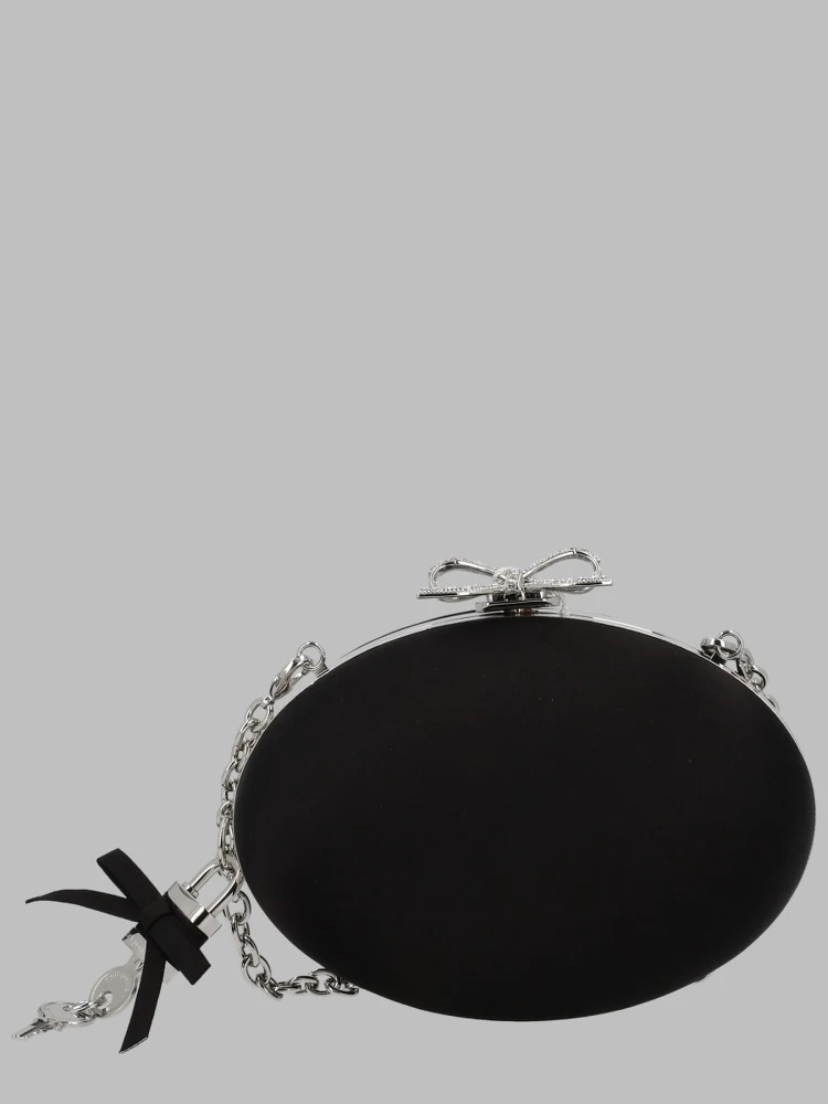 Clutch Ovale in Raso