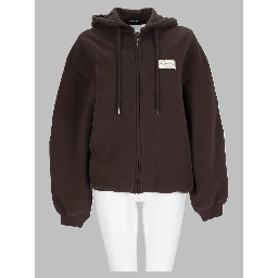 Felpa "Corso" Con Cappuccio e Zip