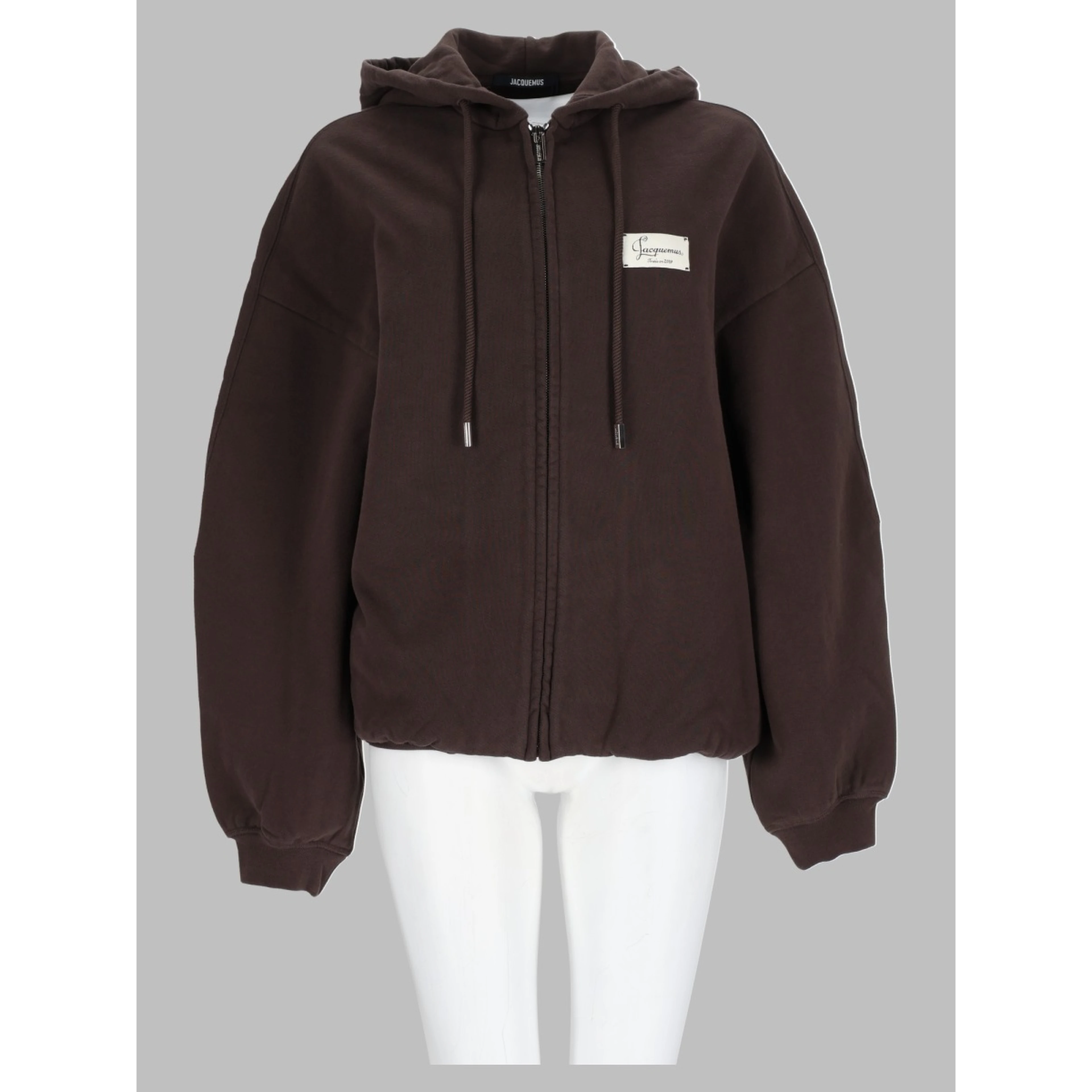 Felpa "Corso" Con Cappuccio e Zip