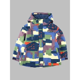 paint forest all over ski anorak
