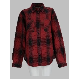 Camicia In Cotone "Bison Check"