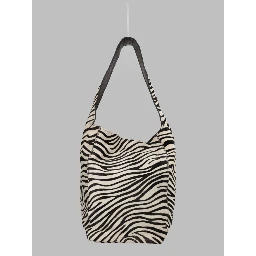 Borsa Bucket in Pelle Effetto Cavallino
