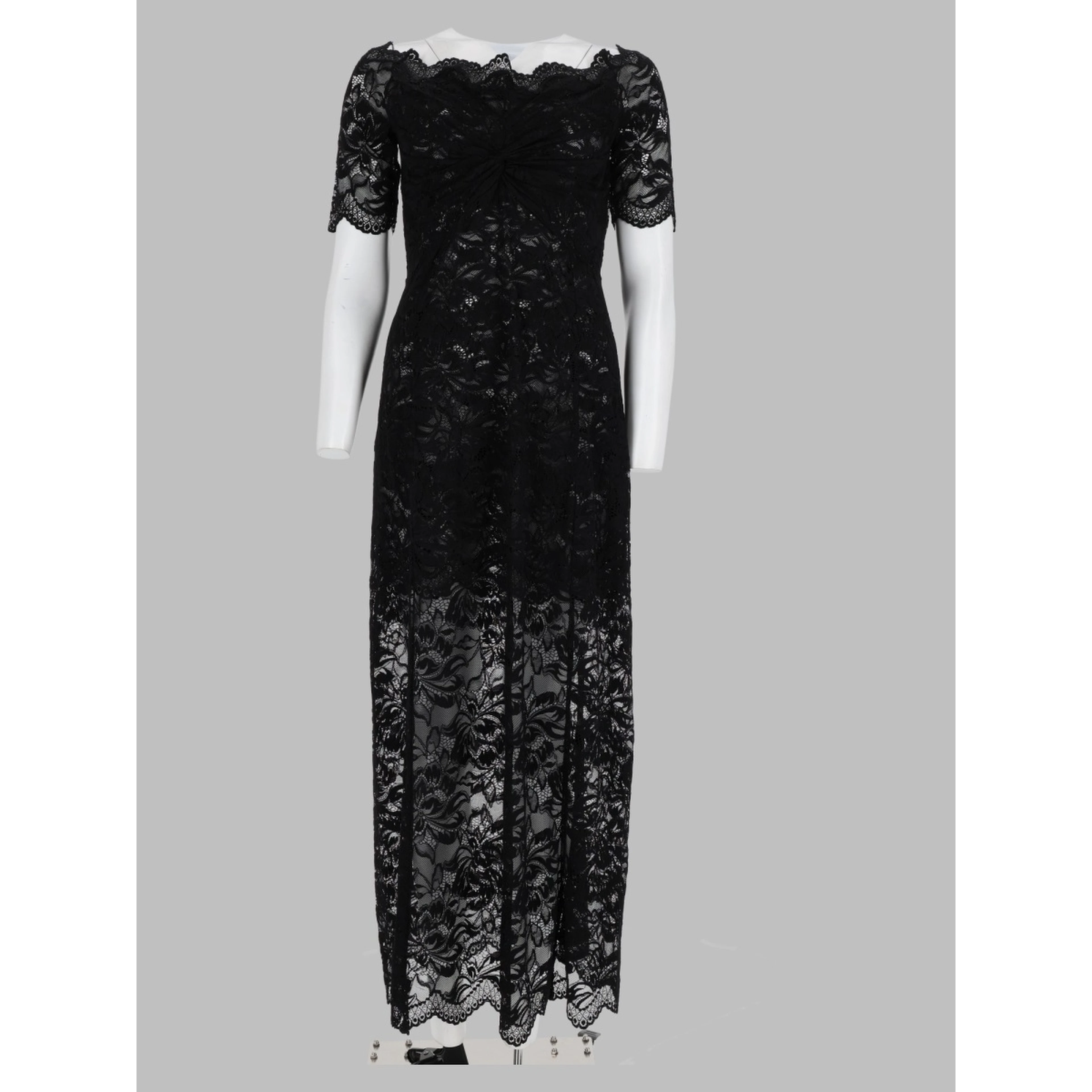 Abito Midi In Pizzo