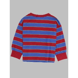 bobo choses embossed stripes t-shirt