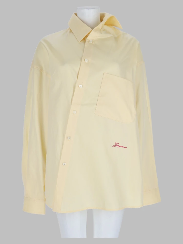 Camicia Asimmetrica in Cotone