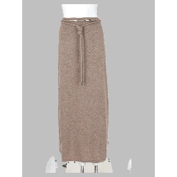 Gonna Lunga "Oggi" In Filato Di Cashmere