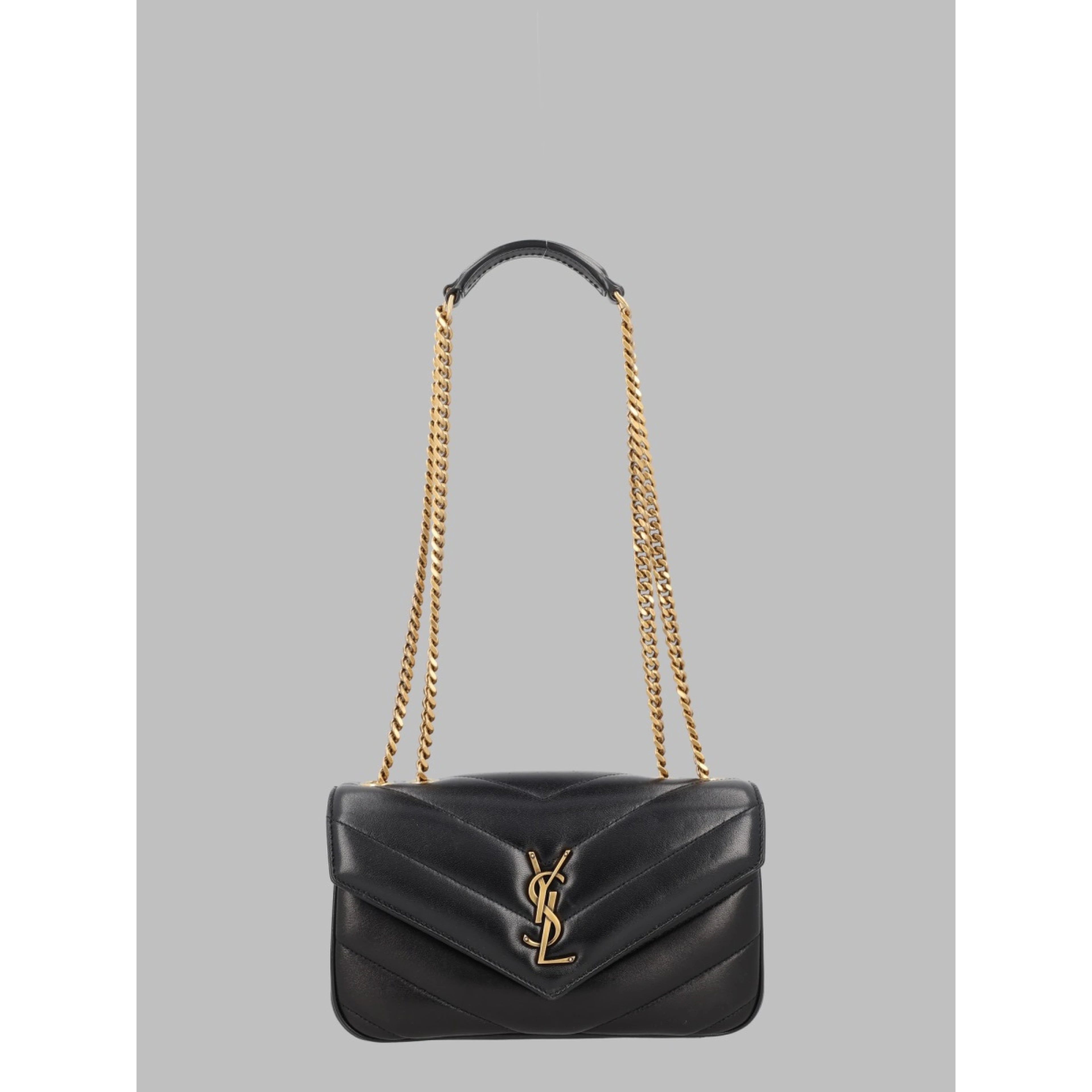 Borsa "Loulou" In Pelle Trapuntata