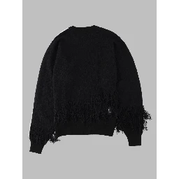Maglia Con Dettaglio Sfrangiato