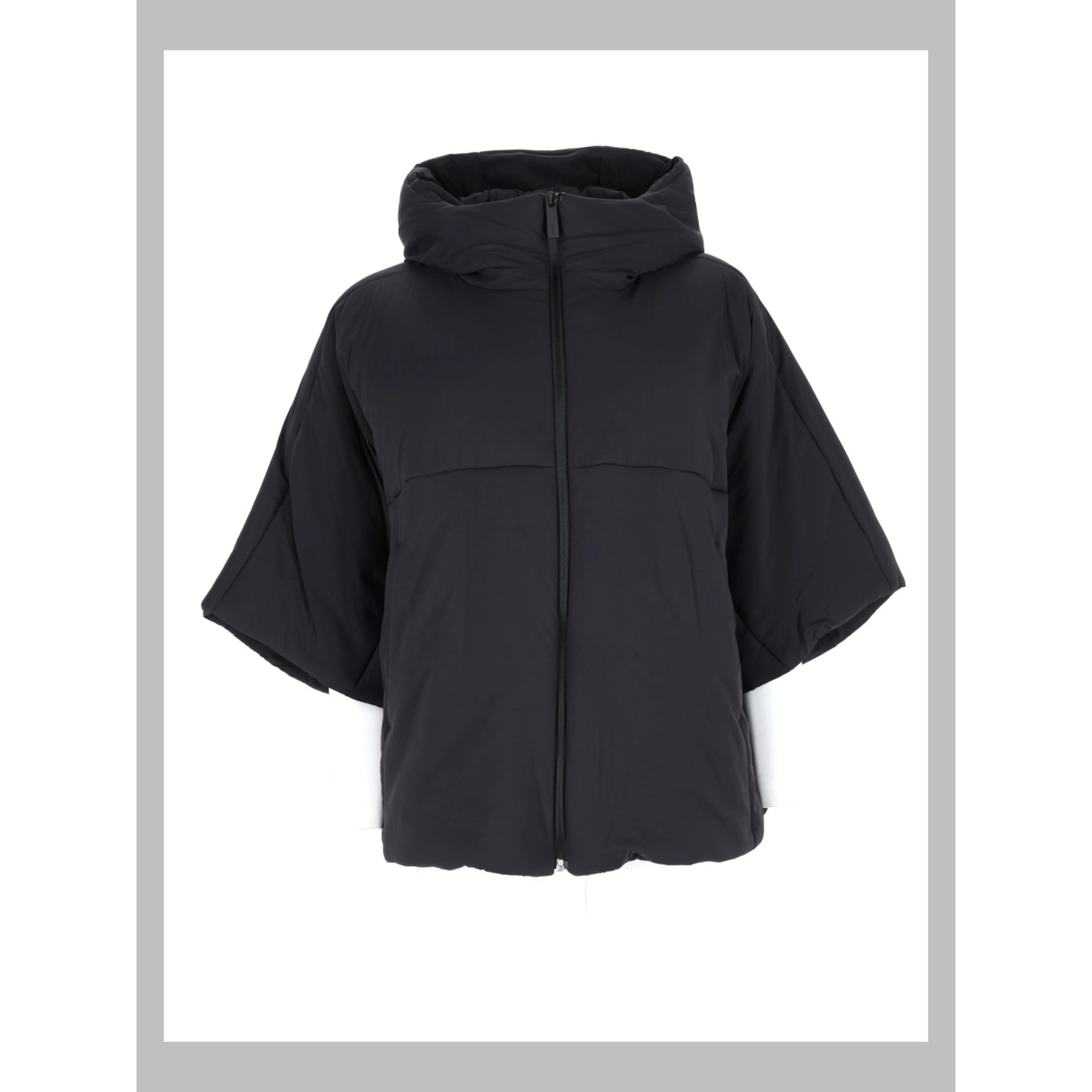 Giacca Con Zip e Cappuccio