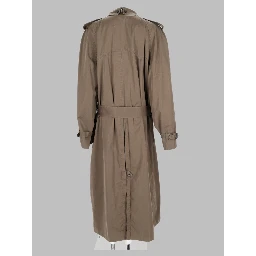 Trench "Folden Collar" In Cotone