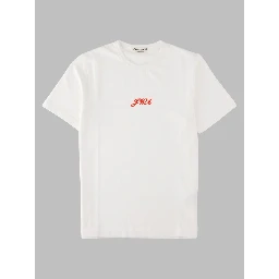 T-Shirt In Cotone Con Logo Ricamato