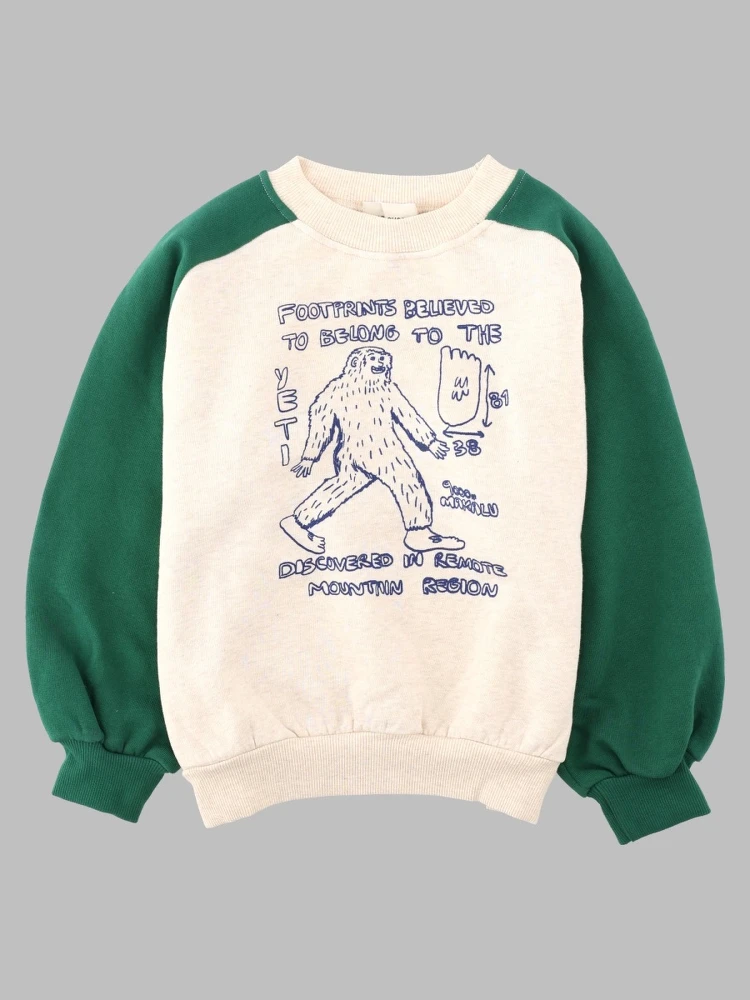 mr. footish raglan sweatshirt alternative