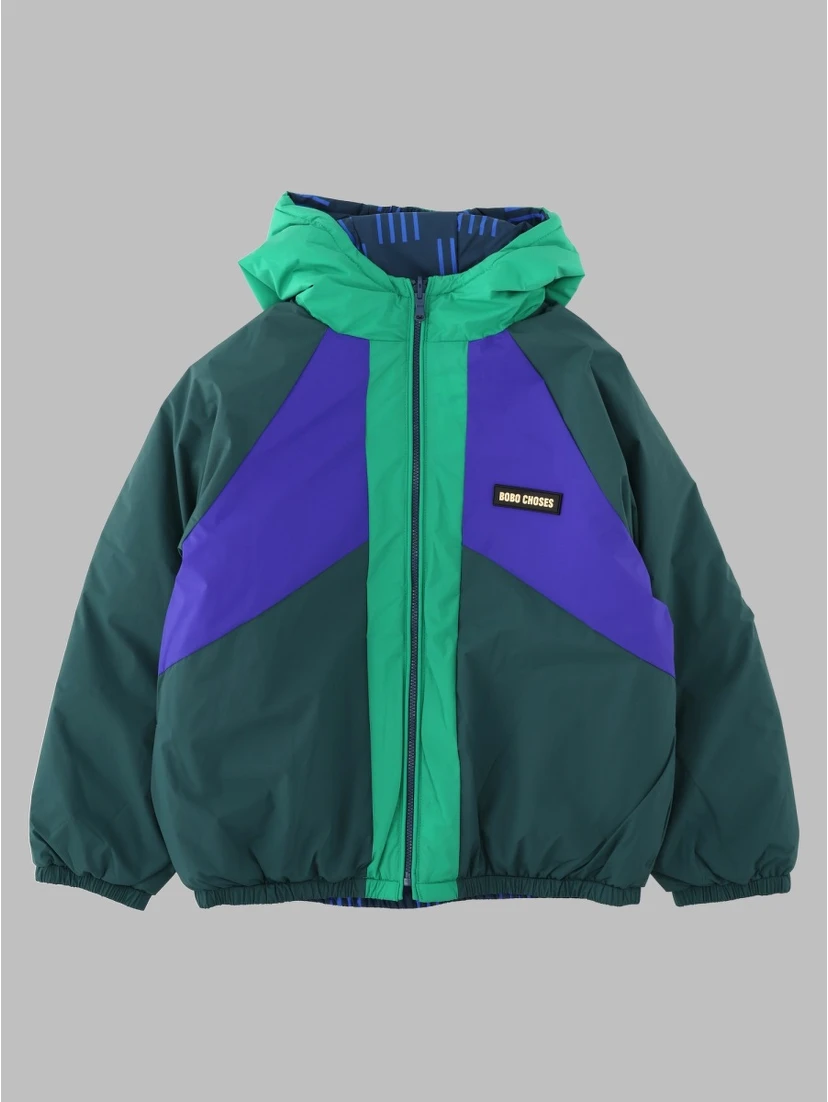 almost moiré all over reversible anorak