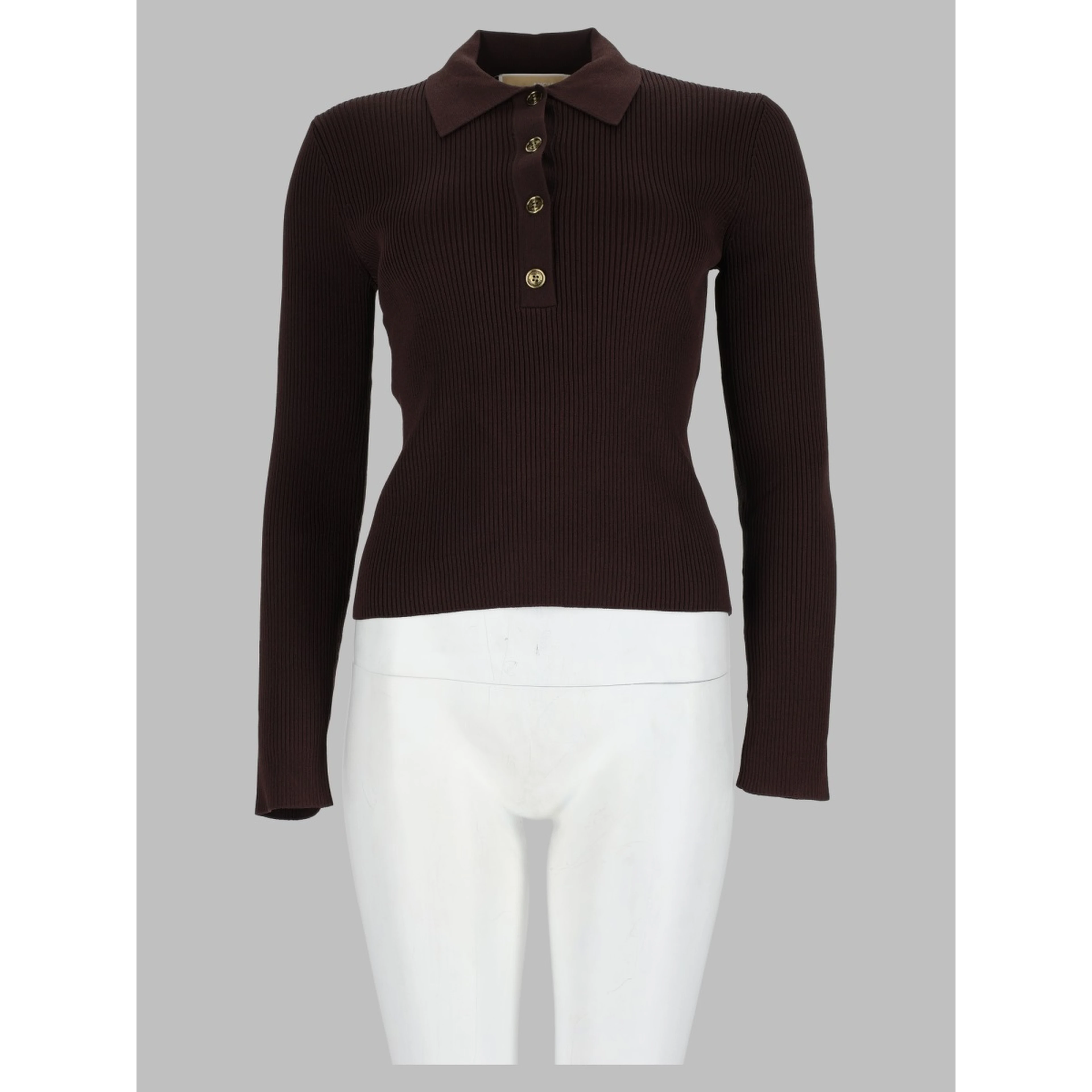 Polo In Maglia a Coste