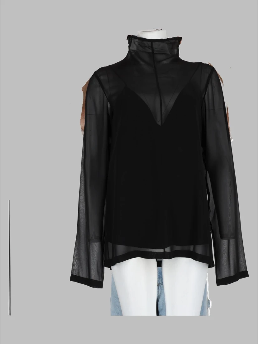 Blusa in Seta con Sottoveste