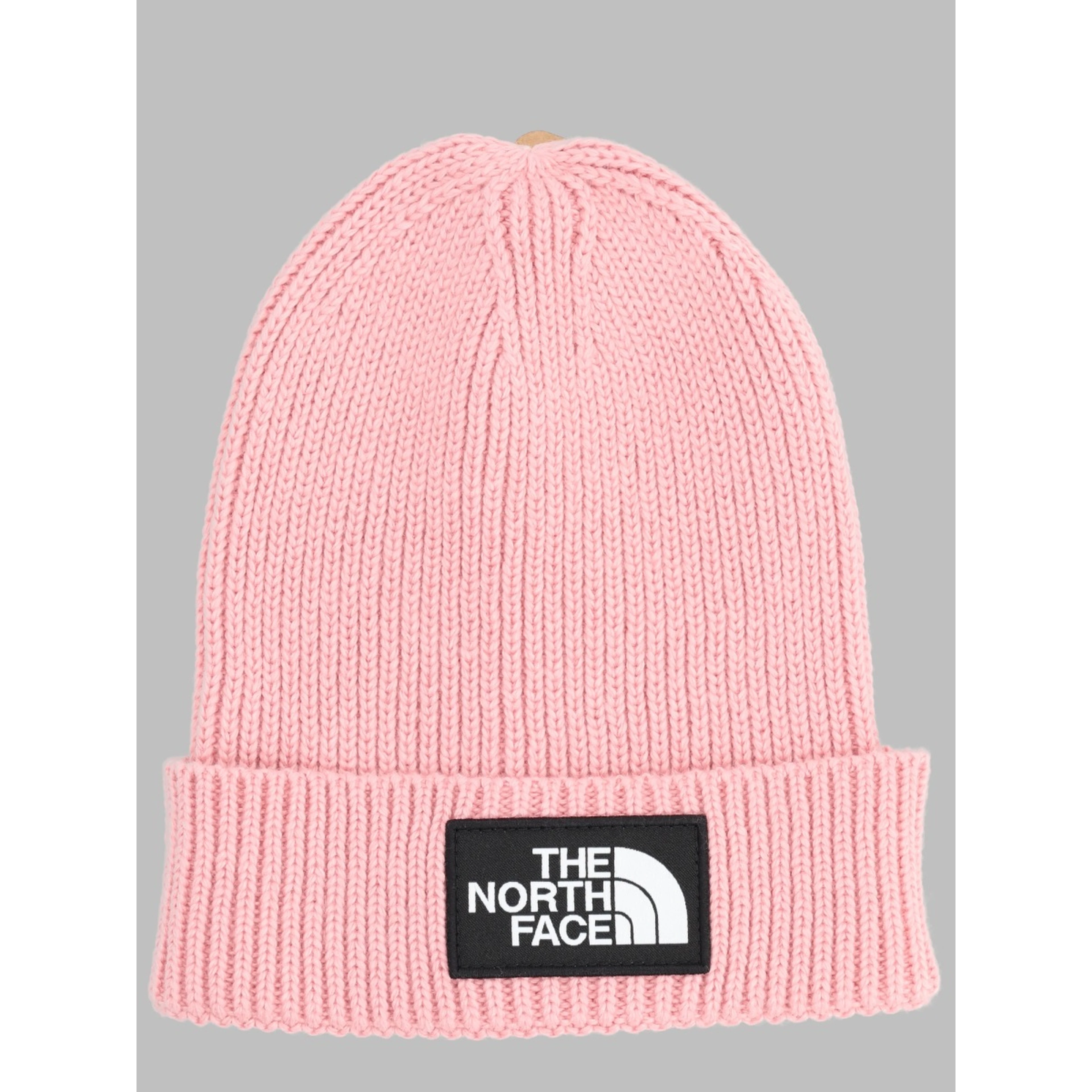 kids tnf logo boxcuffed beanie