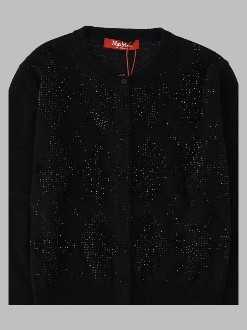 Cardigan "Giovane" In Lana e Cashmere