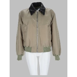 Giacca In Satin Con Colletto Intrecciato