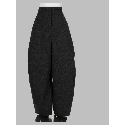 Pantalone Barrel In Lana