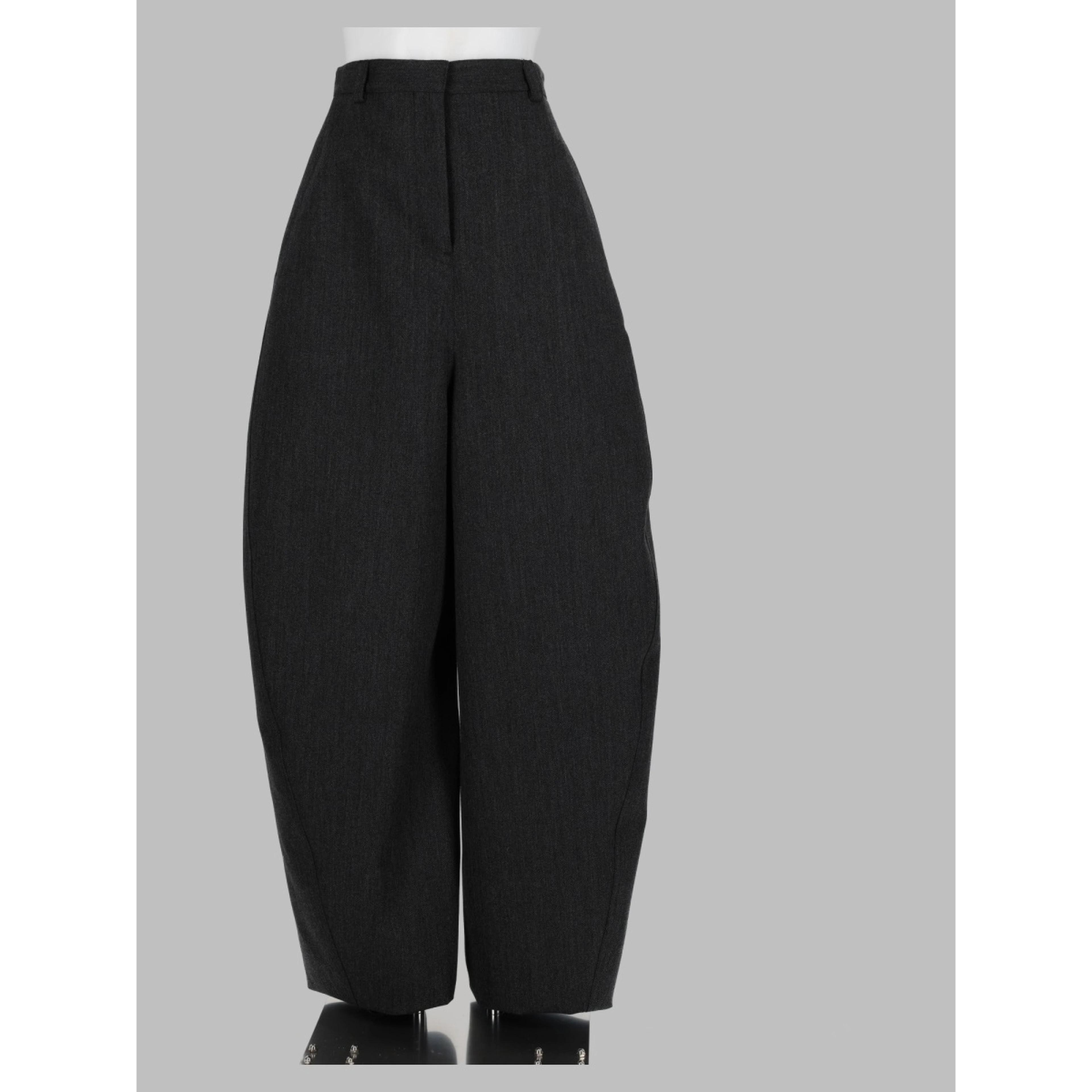 Pantalone Barrel In Lana