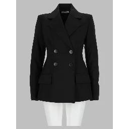 Blazer Doppiopetto In Lana