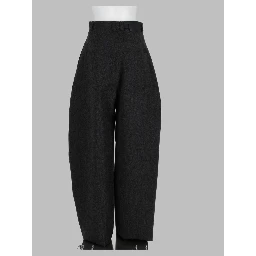 Pantalone Barrel In Lana