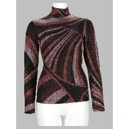 Top In Lurex Con Stampa "Iride"