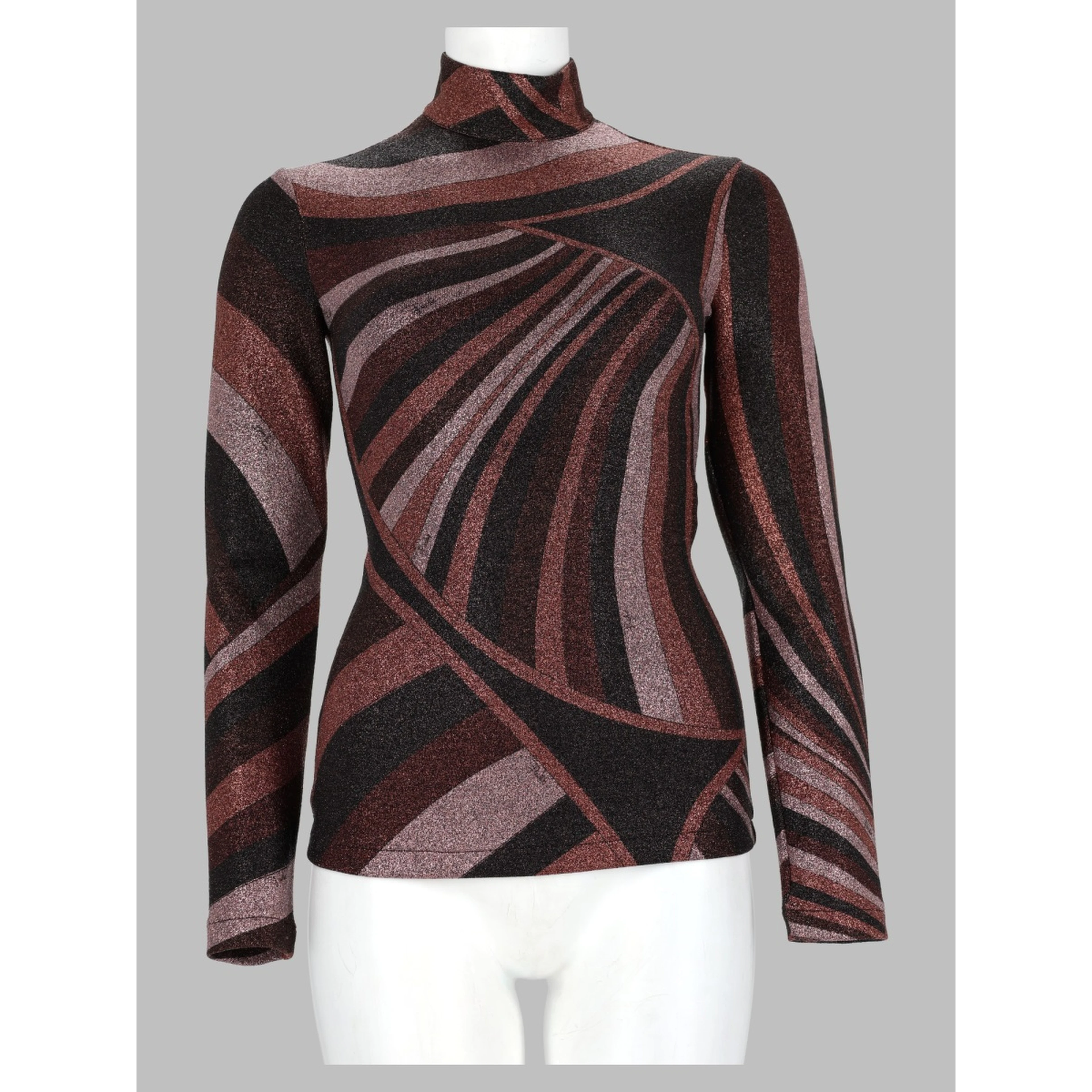 Top In Lurex Con Stampa "Iride"
