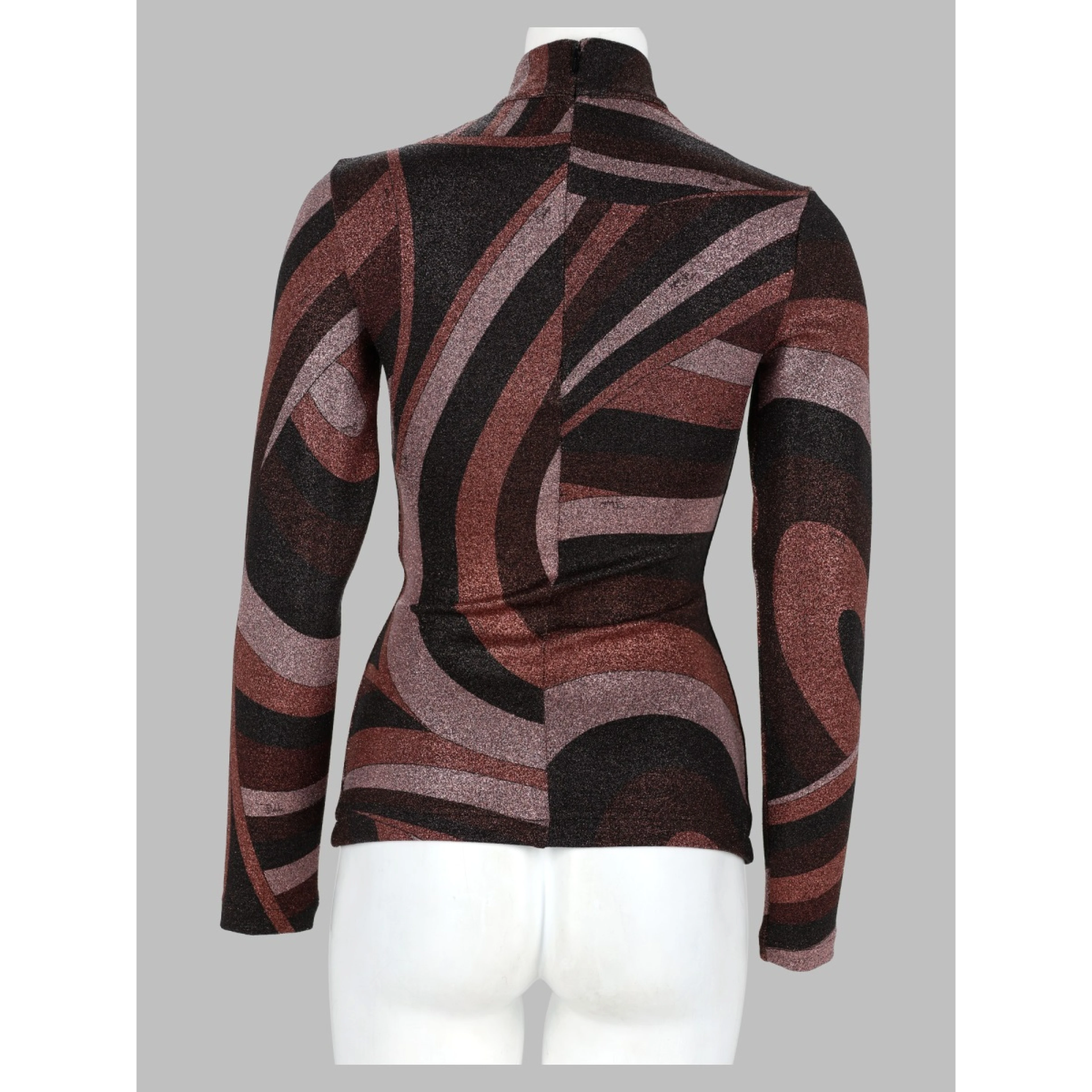 Top In Lurex Con Stampa "Iride"