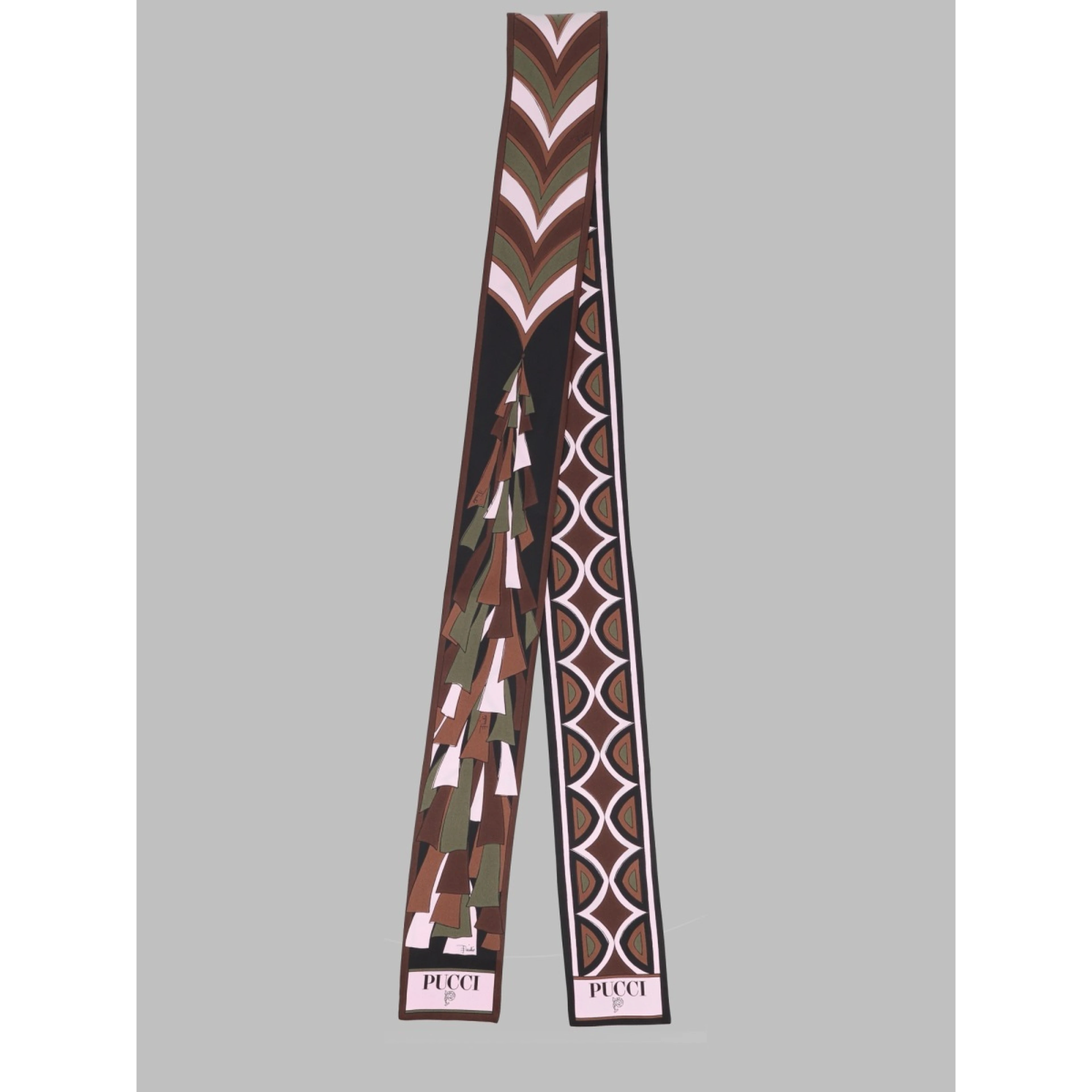 Foulard Bandeau con Mix di Stampe