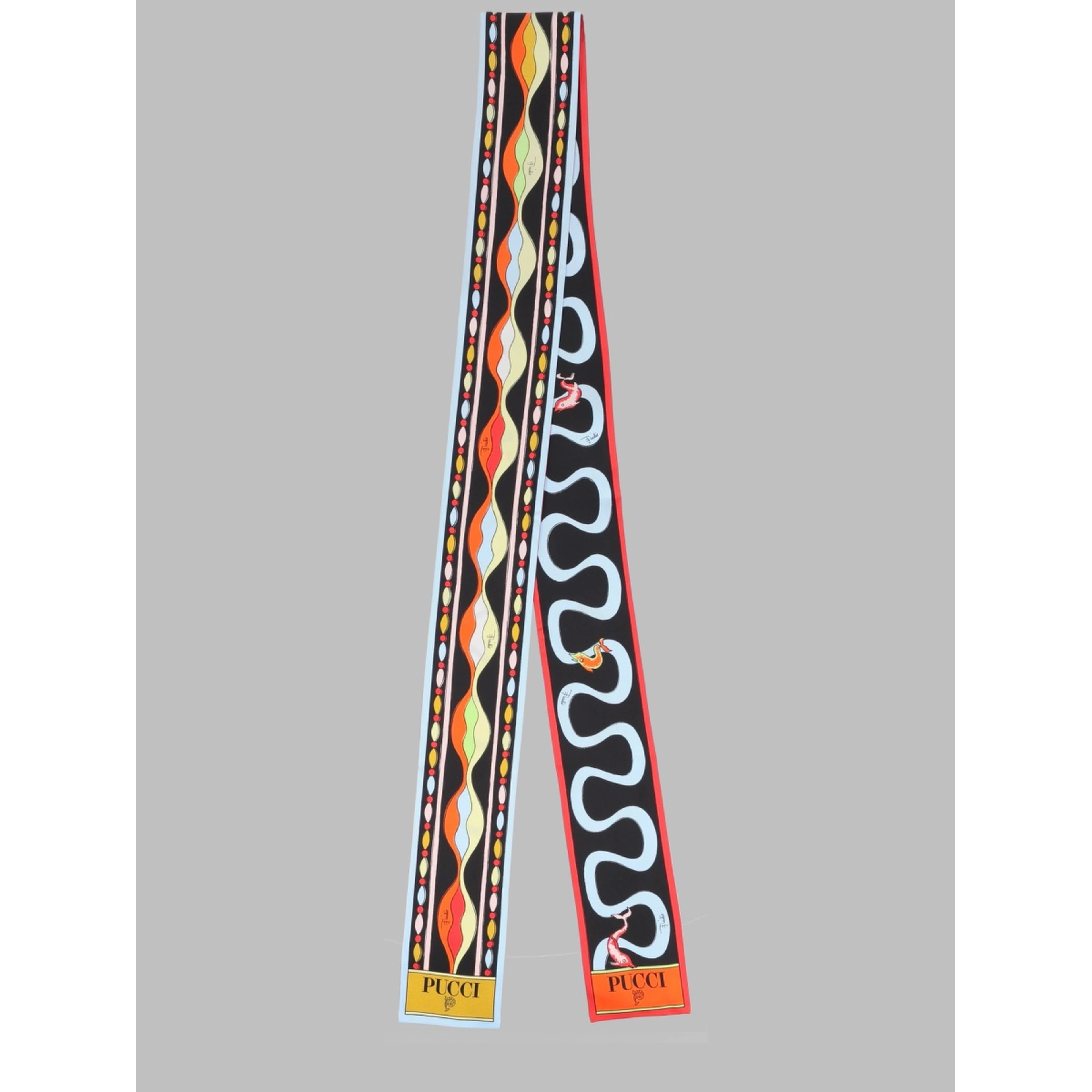 Foulard Bandeau con Mix di Stampe