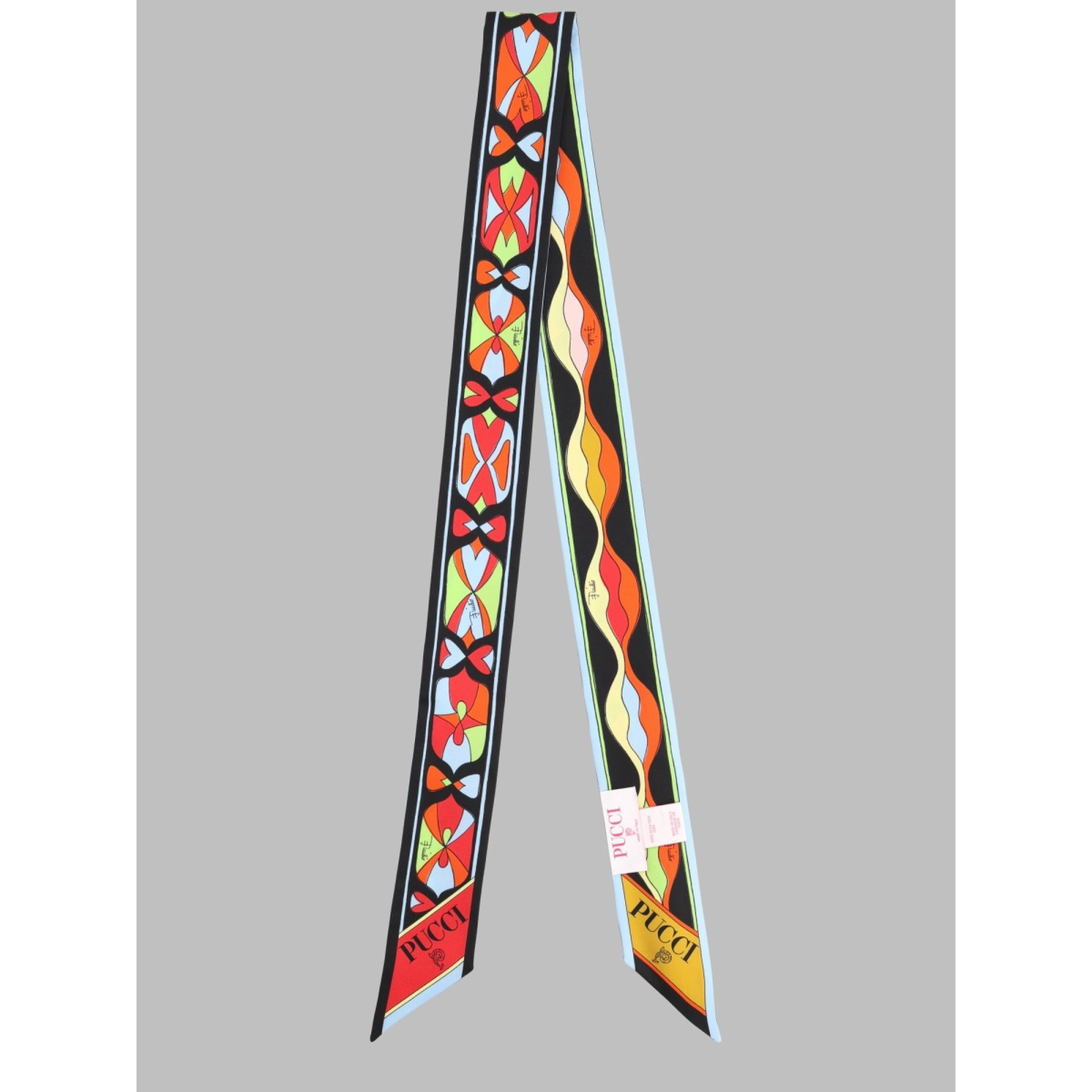 Foulard Bandeau con Mix di Stampe
