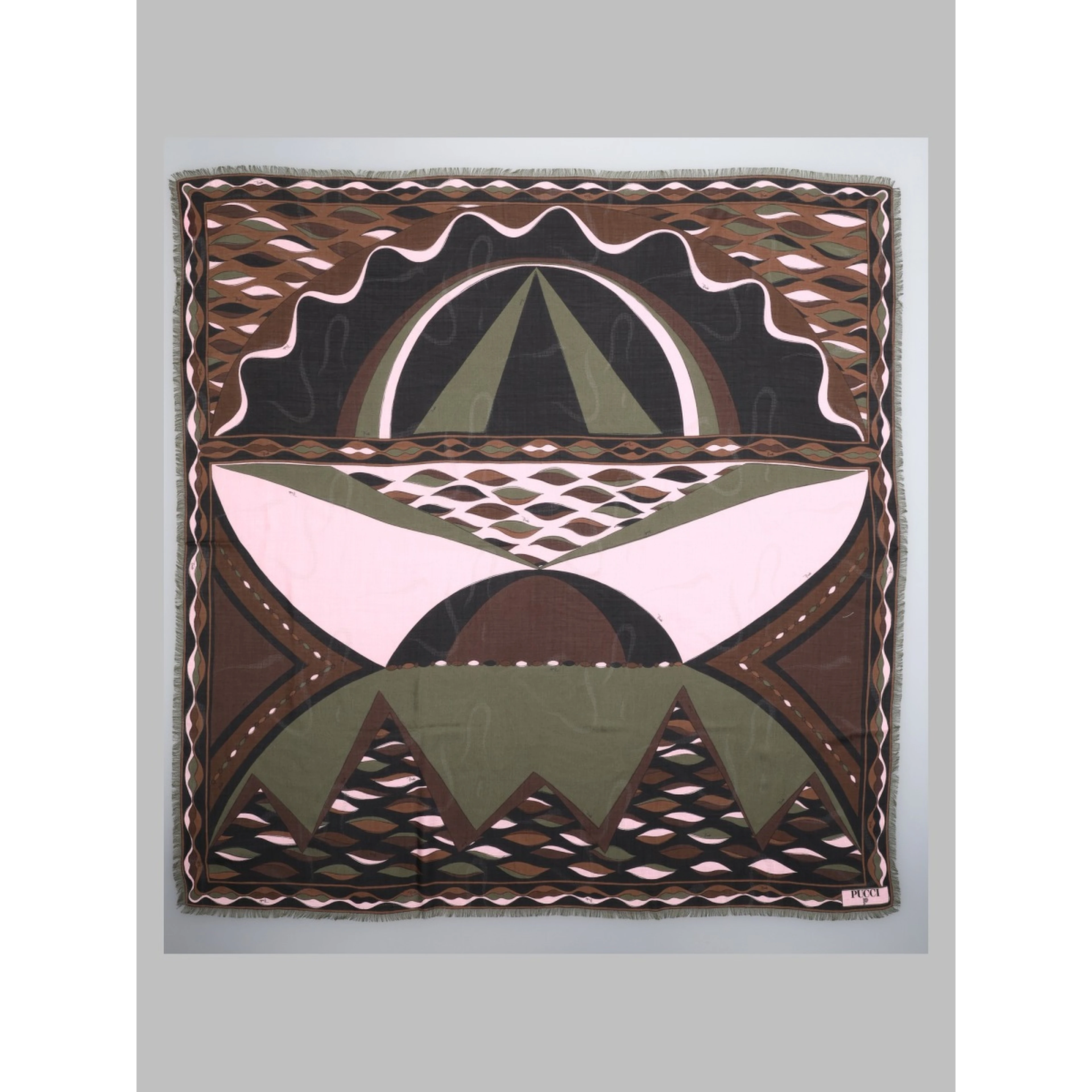 Pashmina con Stampa Dune