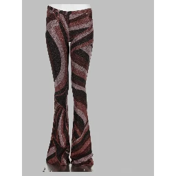 Pantalone Skinny con Stampa "Iride"