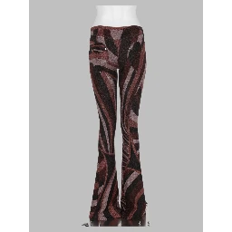 Pantalone Skinny con Stampa "Iride"